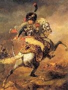 Theodore Gericault The Charging Chasseur, Spain oil painting artist
